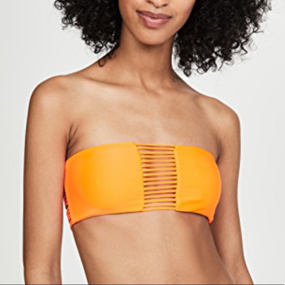 Mikoh Sunset Strapless Bikini Top